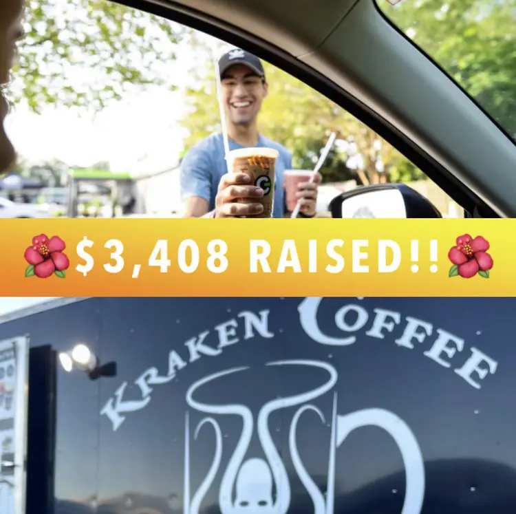 Kraken Coffee & the #MauiStrong Foundation: $3,408 donated! Kraken Coffee & the #MauiStrong Foundation: $3,408 donated!